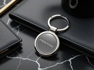 Pontiac Porte-clés Tendances Look Acier Inox